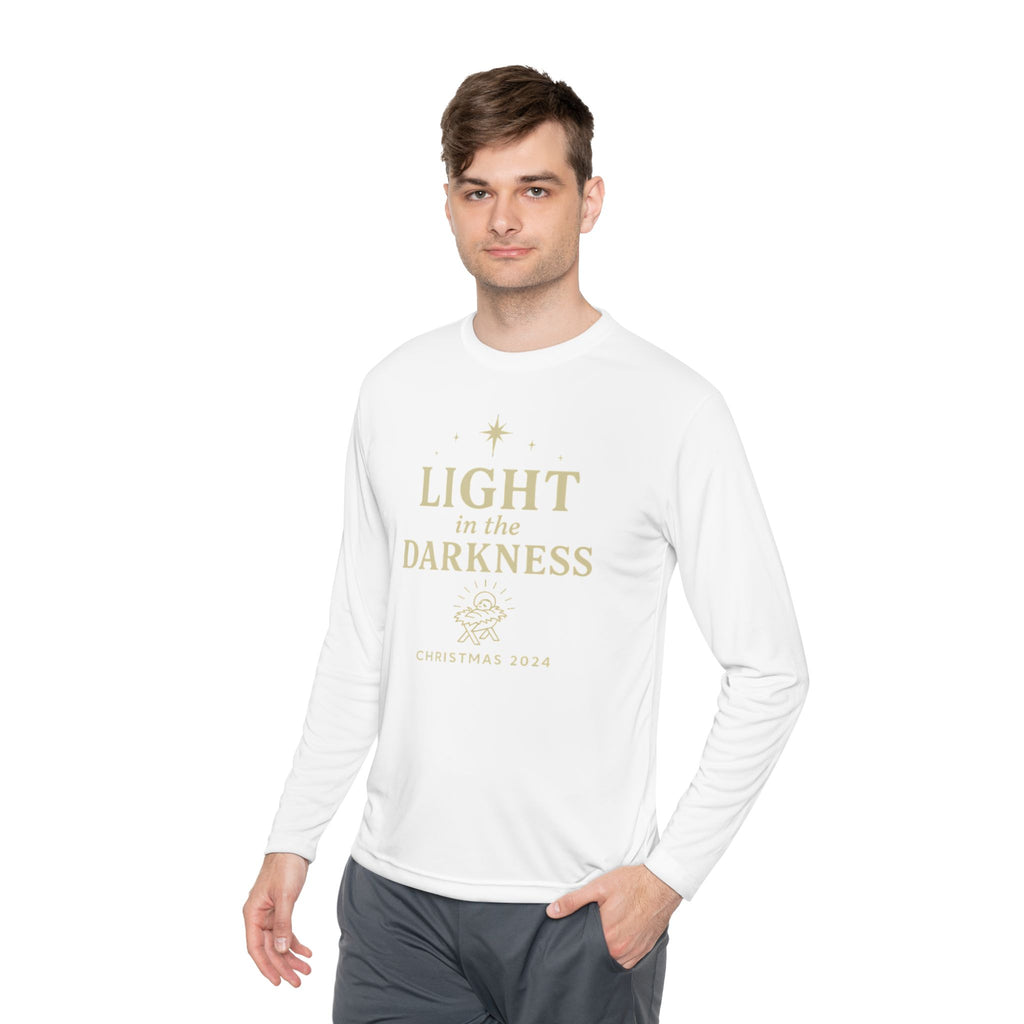 Light in the Darkness Christmas Long Sleeve Tee
