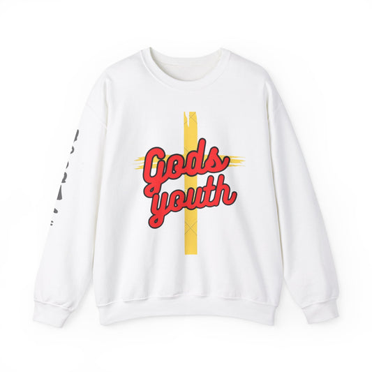 Unisex Sweatshirt - God's Youth X yesgod Collaboration Heavy Blend Crewneck