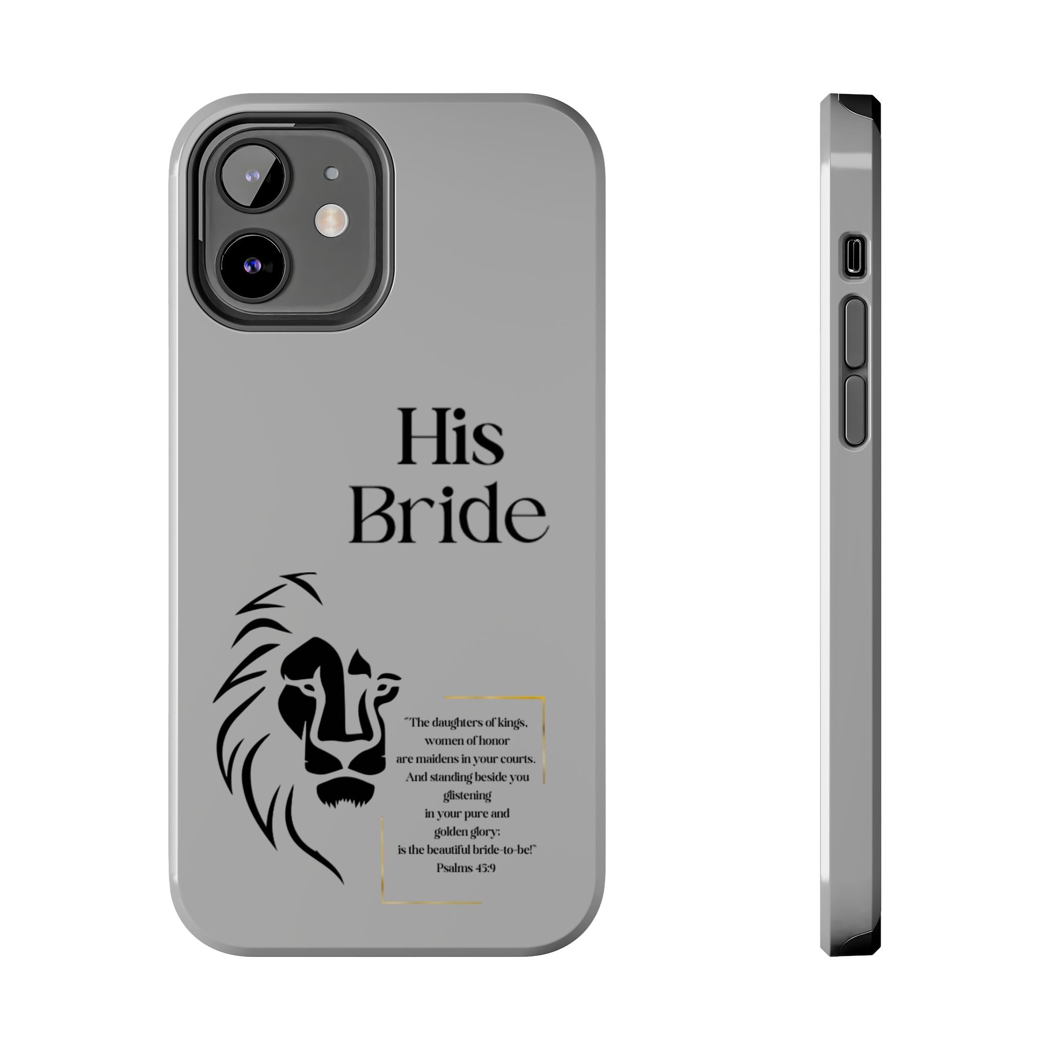 His Bride Lion Phone Case - Inspirational Women's Christian Design