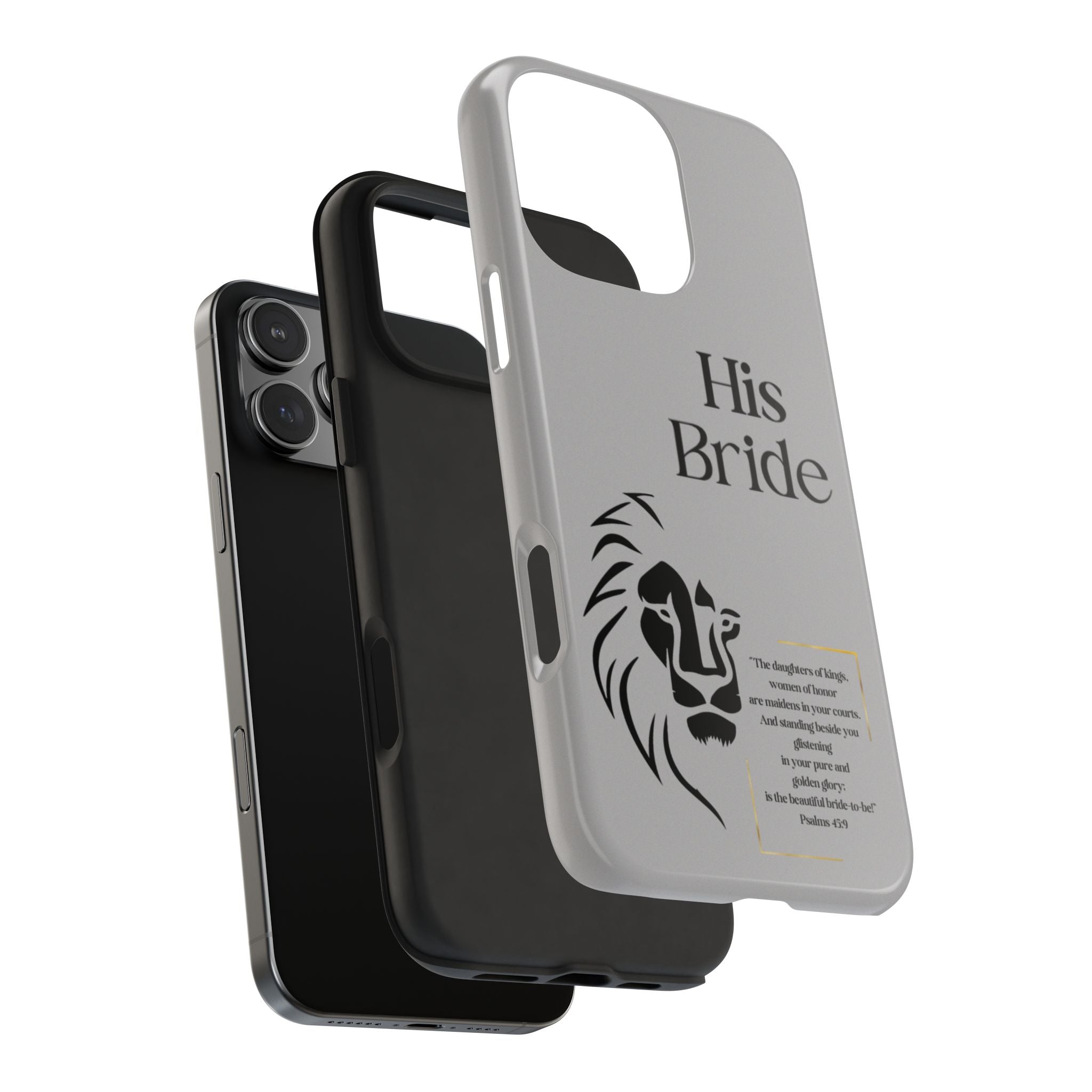 His Bride Lion Phone Case - Inspirational Women's Christian Design