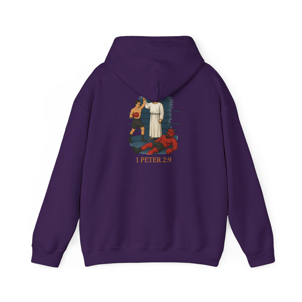 Christian Hoodie - 1 Peter 2:9 Faith Unisex Sweatshirt