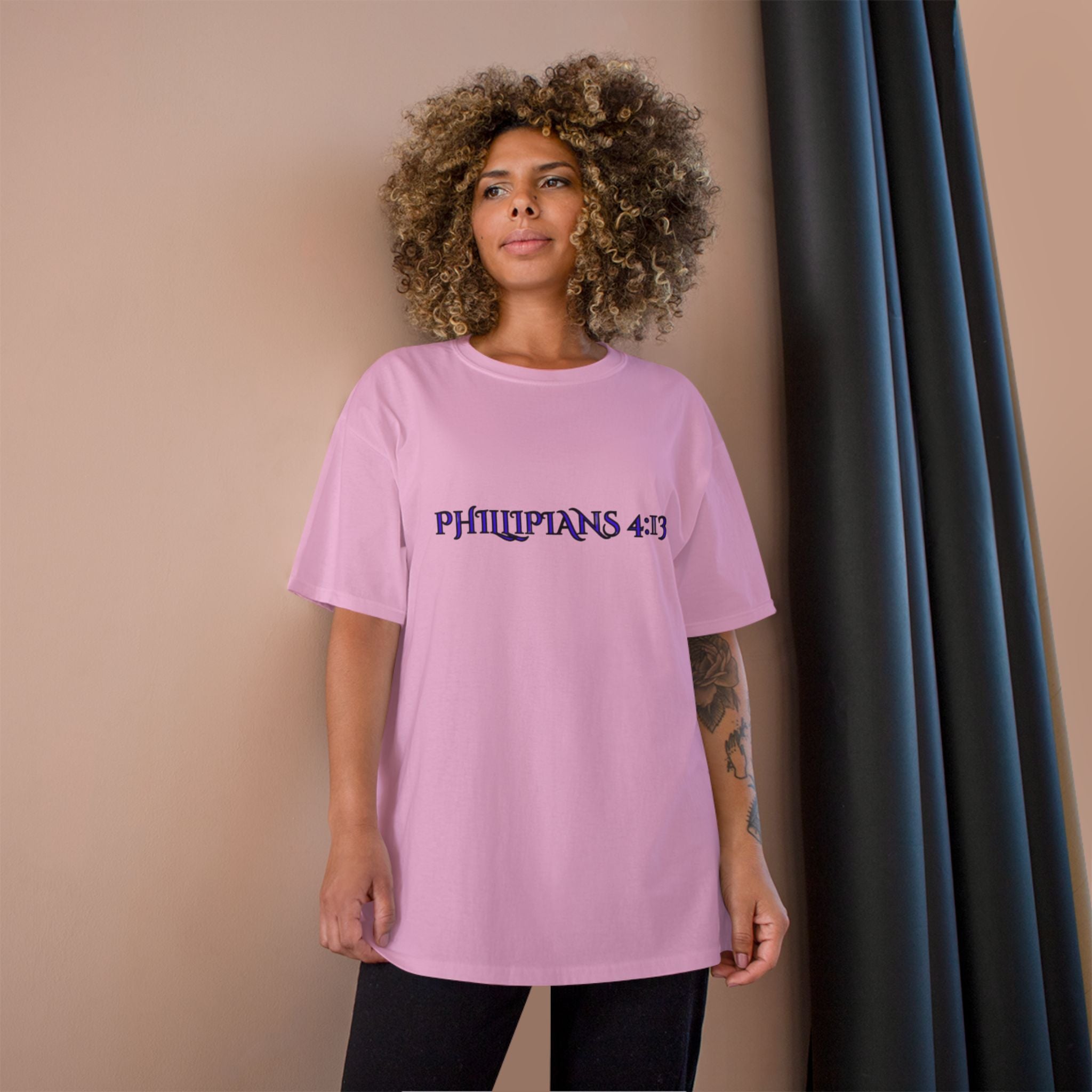 Philippians 4:13 T-Shirt SF&CO- Champion Collab