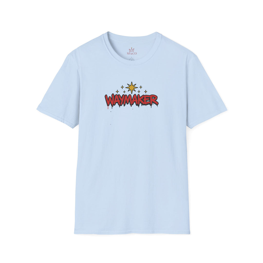 Waymaker Christmas T-Shirt — Faith-Based Holiday Streetwear