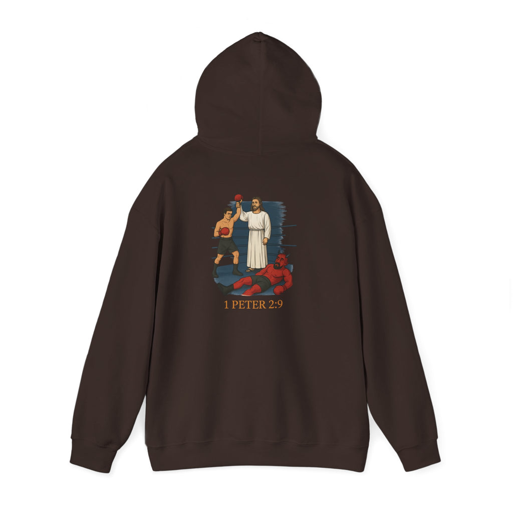 Christian Hoodie - 1 Peter 2:9 Faith Unisex Sweatshirt