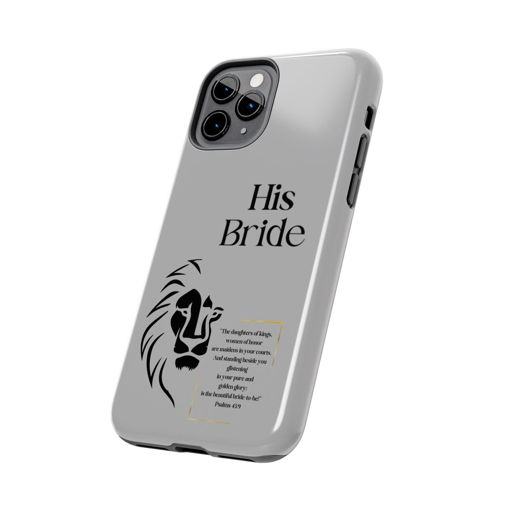 His Bride Lion Phone Case - Inspirational Women's Christian Design