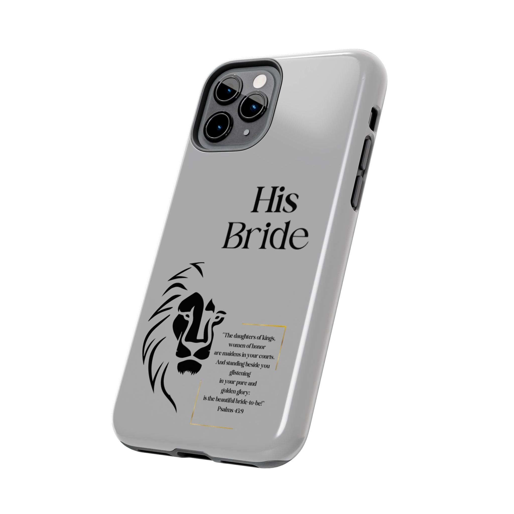 His Bride Lion Phone Case - Inspirational Women's Christian Design