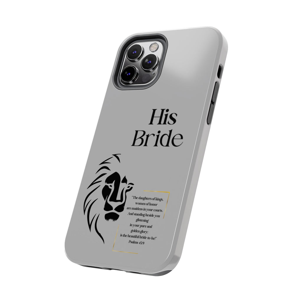 His Bride Lion Phone Case - Inspirational Women's Christian Design