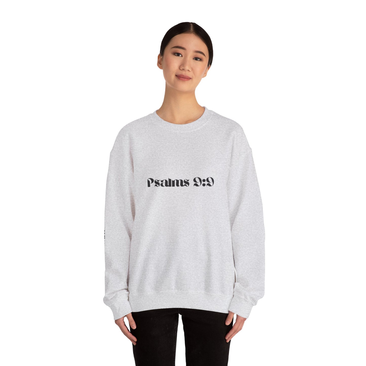 Christian Crewneck Sweatshirt - Falling into Jesus Design