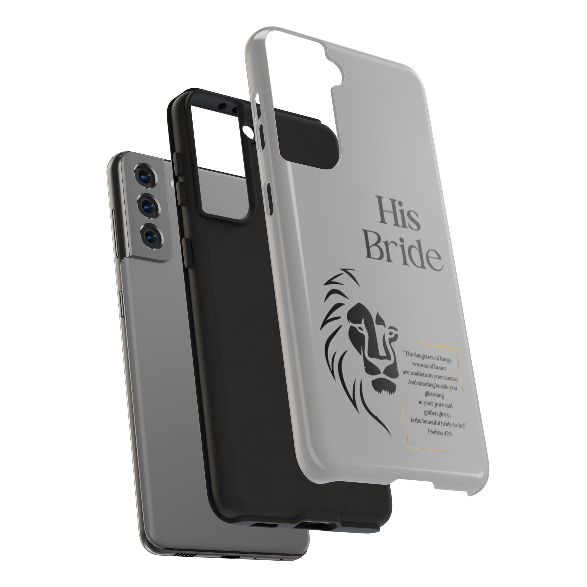 His Bride Lion Phone Case - Inspirational Women's Christian Design