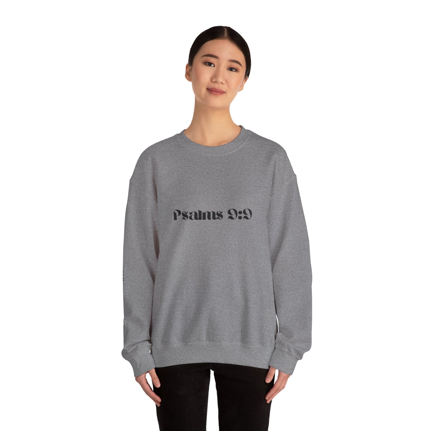 Christian Crewneck Sweatshirt - Falling into Jesus Design