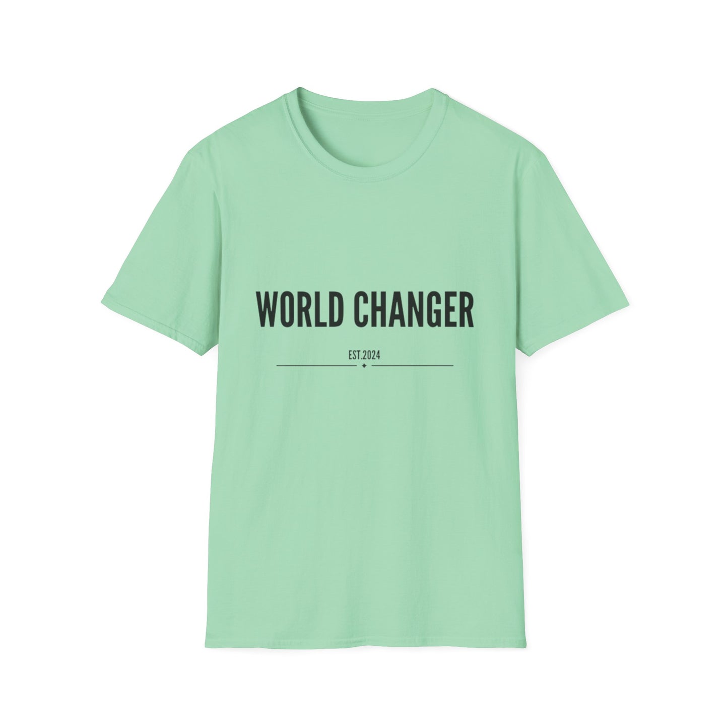 Unisex T-Shirt with 'World Changer' Design