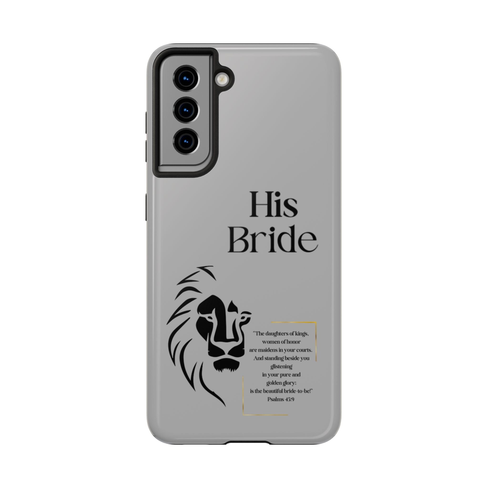 His Bride Lion Phone Case - Inspirational Women's Christian Design