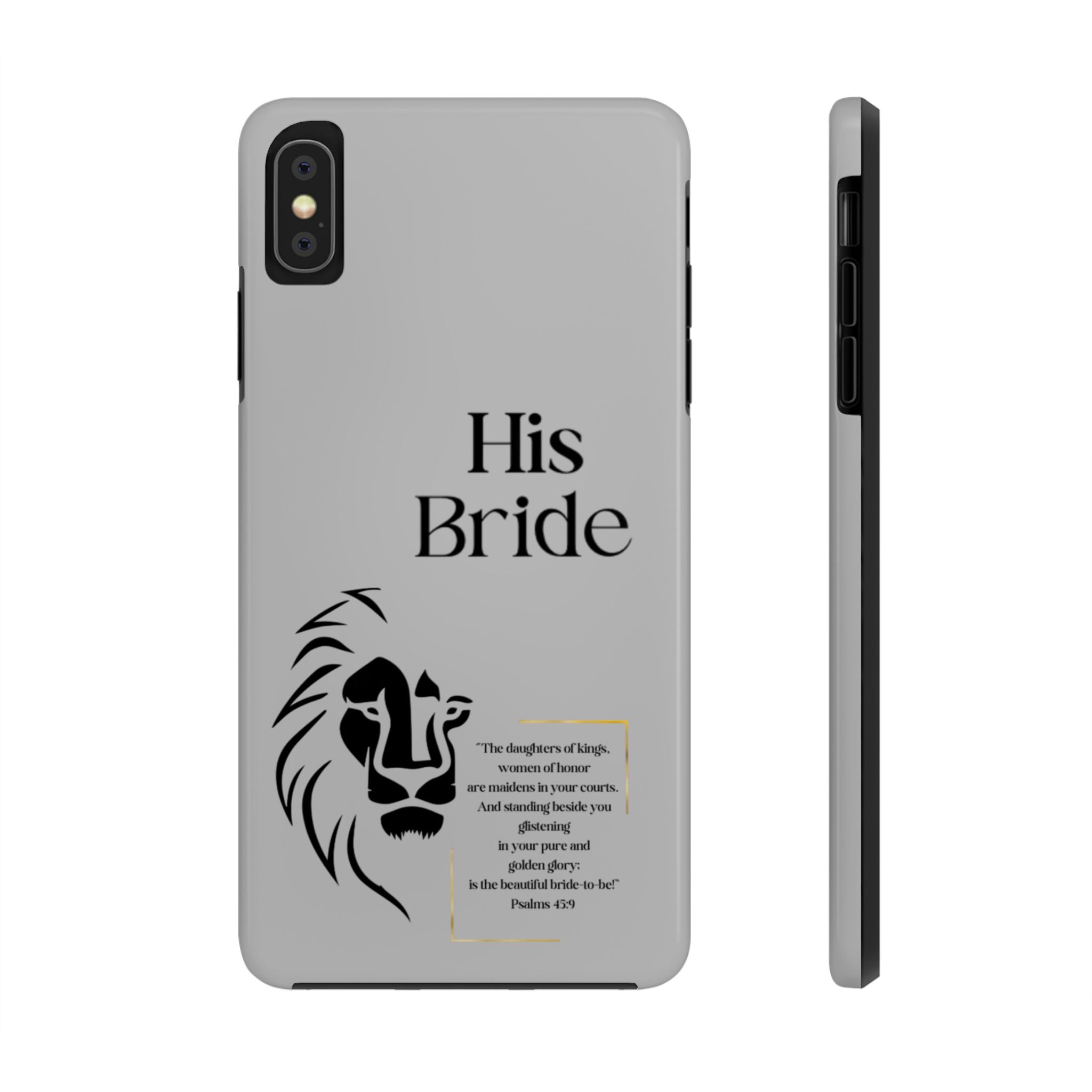 His Bride Lion Phone Case - Inspirational Women's Christian Design