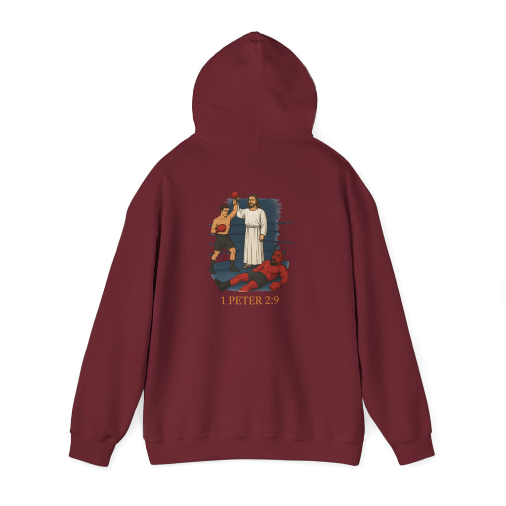Christian Hoodie - 1 Peter 2:9 Faith Unisex Sweatshirt