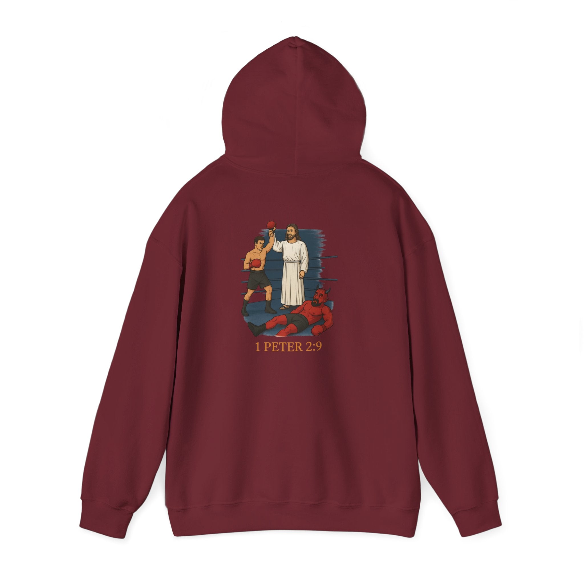 Christian Hoodie - 1 Peter 2:9 Faith Unisex Sweatshirt