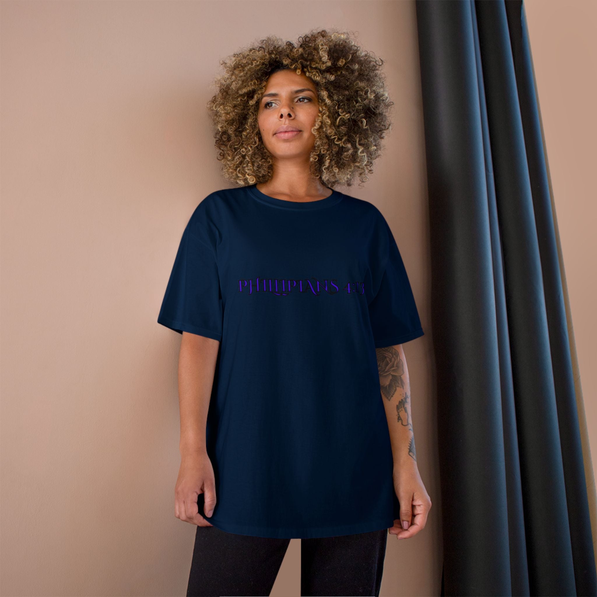 Philippians 4:13 T-Shirt SF&CO- Champion Collab