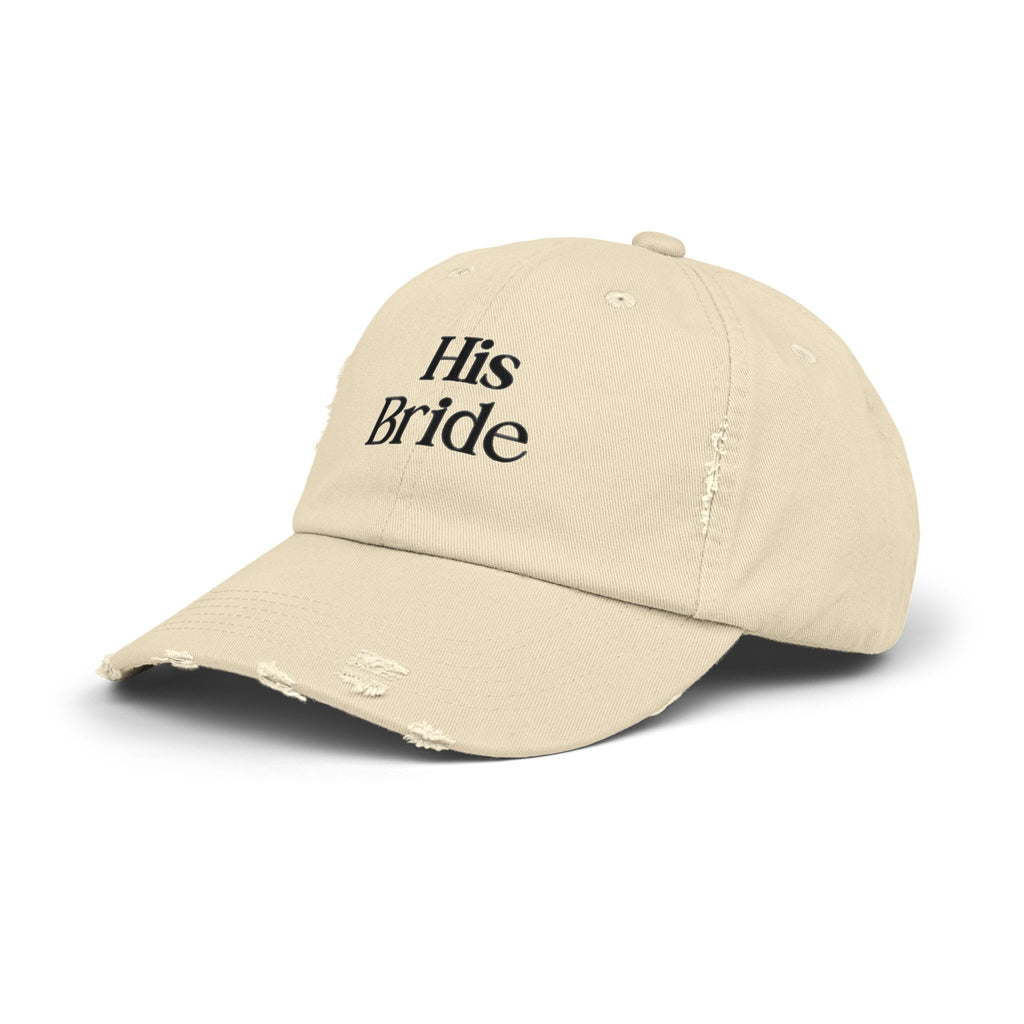 His Bride Unisex Distressed Cap - Christian Women
