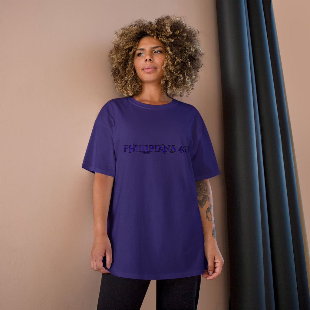 Philippians 4:13 T-Shirt SF&CO- Champion Collab