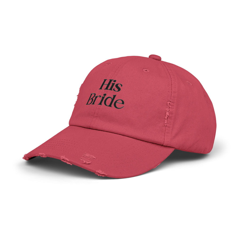His Bride Unisex Distressed Cap - Christian Women