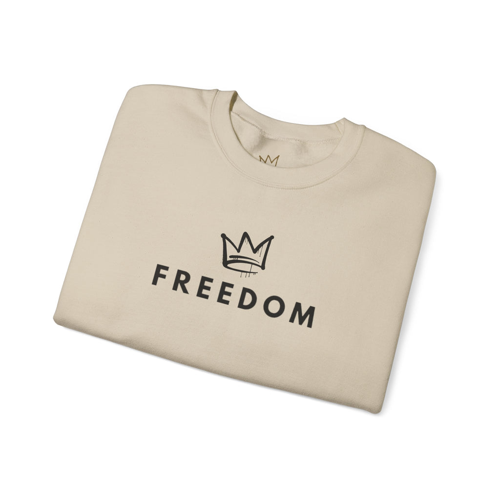 Freedom Crewneck Sweatshirt — "A Voice of Truth" Portrait Pullover