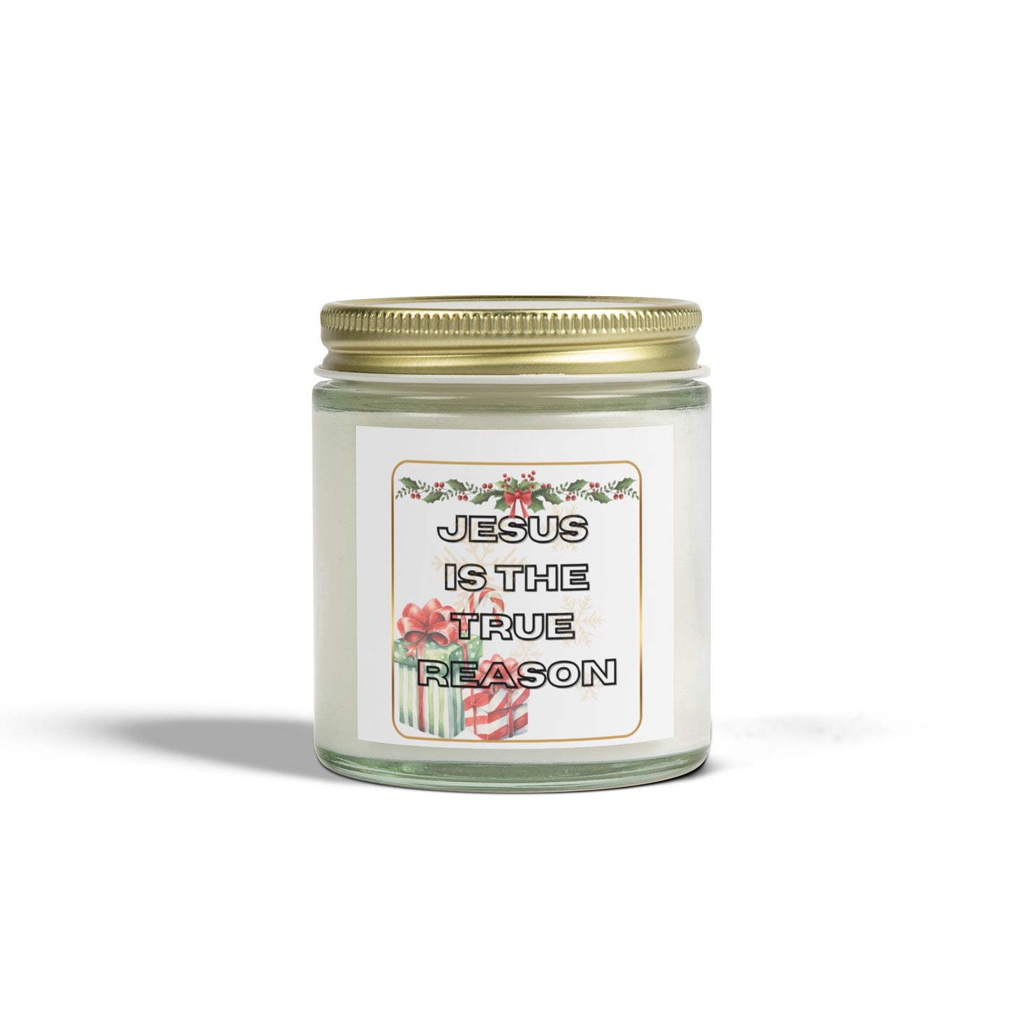 Candle - Jesus Christmas Scented Coconut Apricot Wax