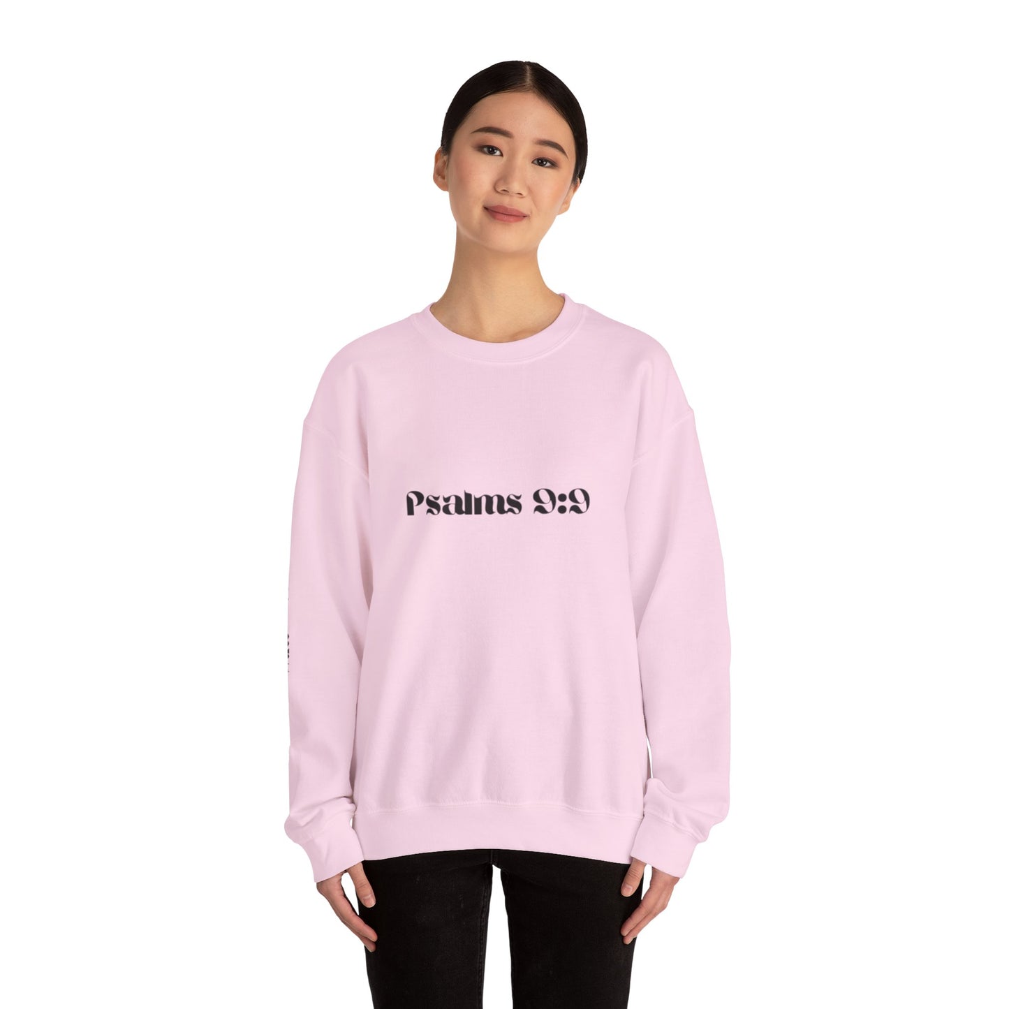 Christian Crewneck Sweatshirt - Falling into Jesus Design