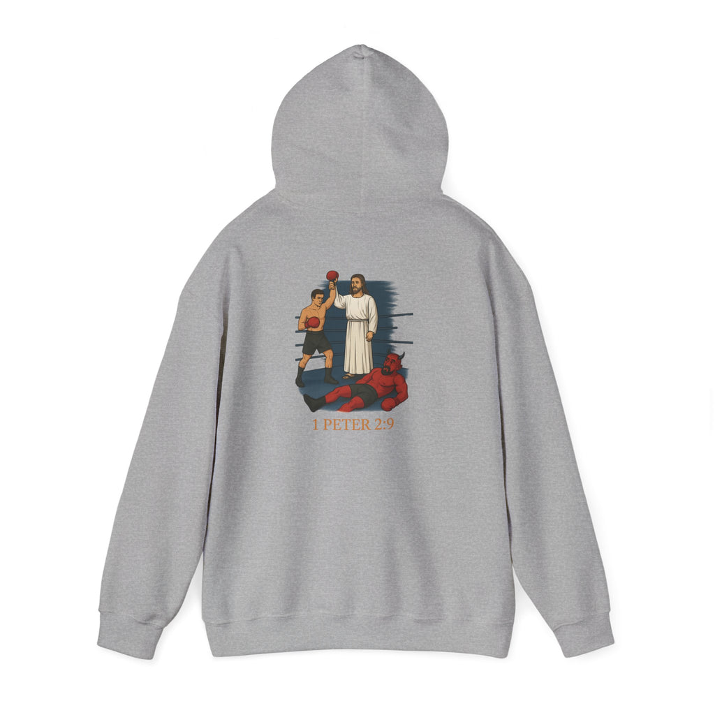 Christian Hoodie - 1 Peter 2:9 Faith Unisex Sweatshirt
