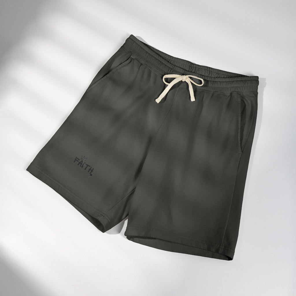 Faith Sweat shorts — Lightweight Garment-Dyed Lounge Shorts