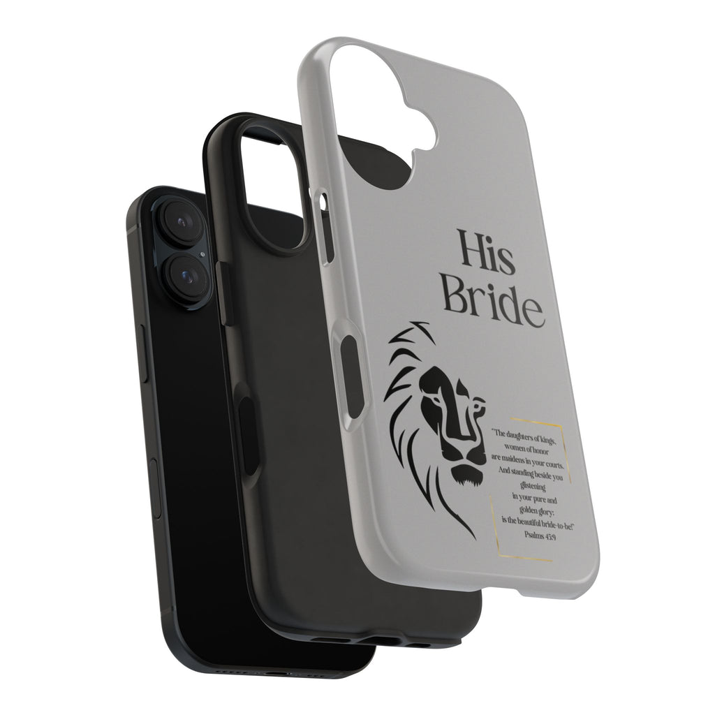 His Bride Lion Phone Case - Inspirational Women's Christian Design