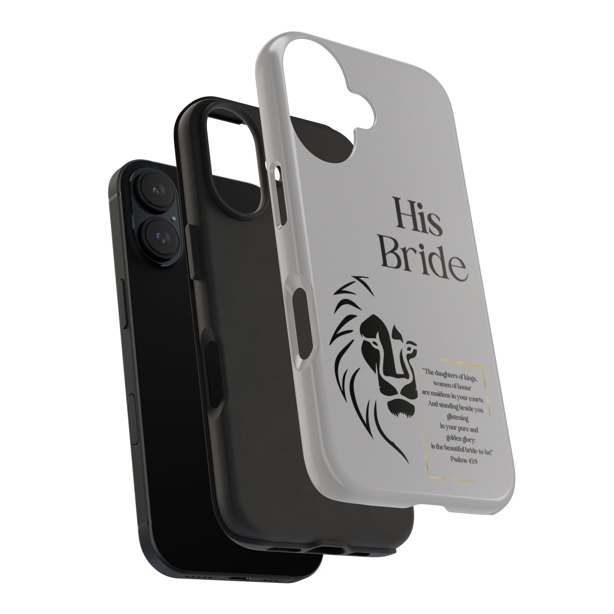 His Bride Lion Phone Case - Inspirational Women's Christian Design