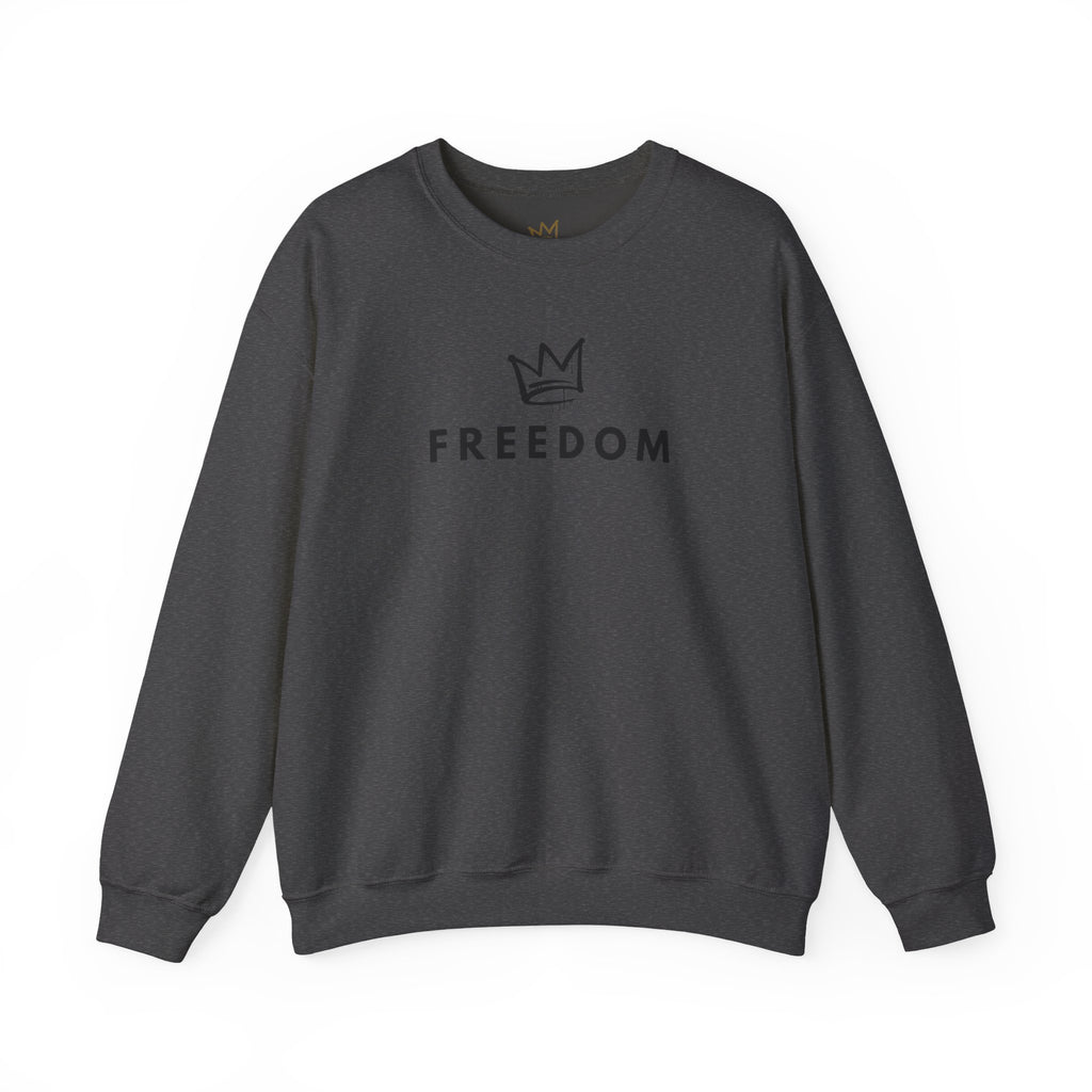Freedom Crewneck Sweatshirt — "A Voice of Truth" Portrait Pullover