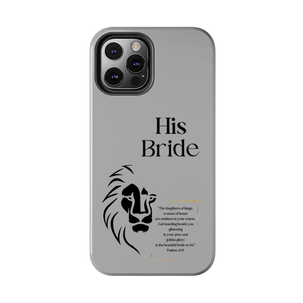 His Bride Lion Phone Case - Inspirational Women's Christian Design