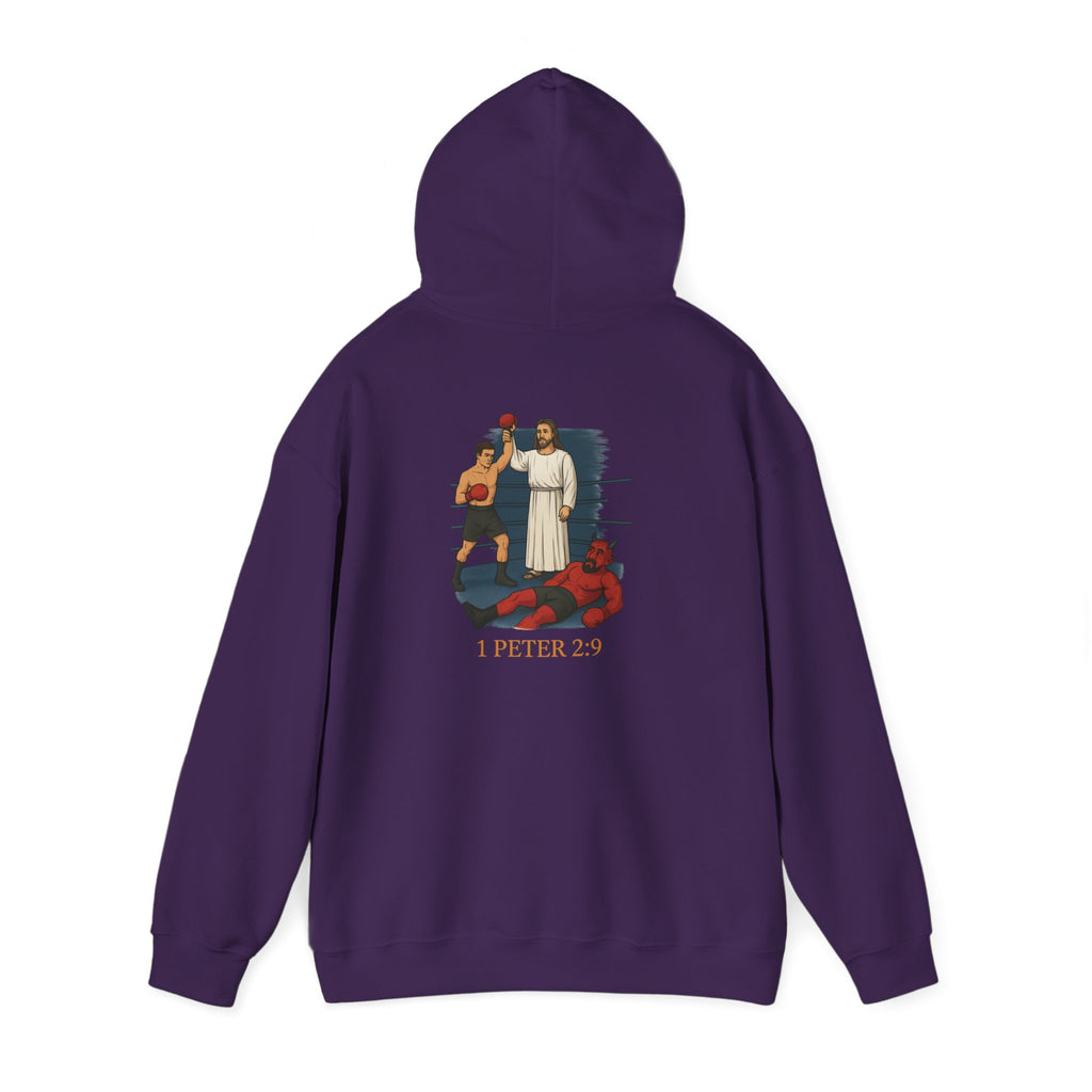 Christian Hoodie - 1 Peter 2:9 Faith Unisex Sweatshirt