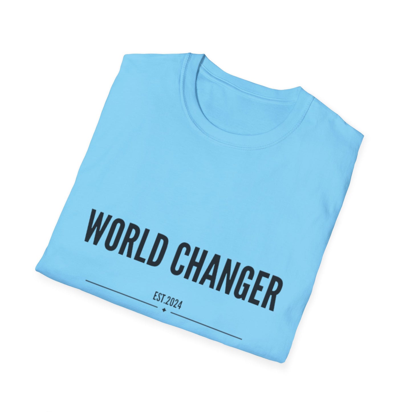 Unisex T-Shirt with 'World Changer' Design