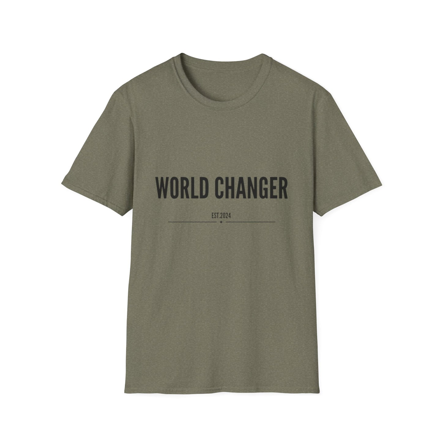 Unisex T-Shirt with 'World Changer' Design