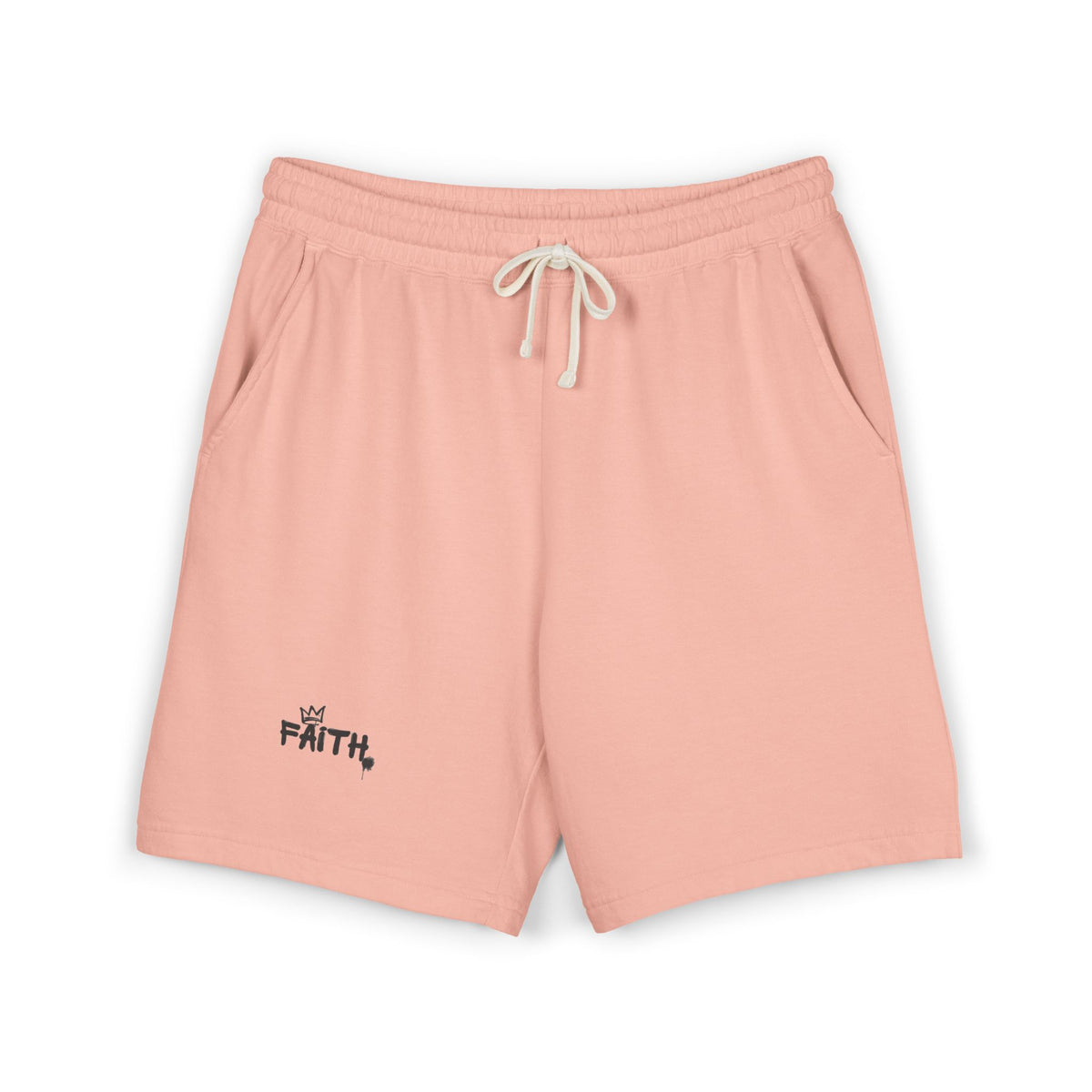 Faith Sweat shorts — Lightweight Garment-Dyed Lounge Shorts