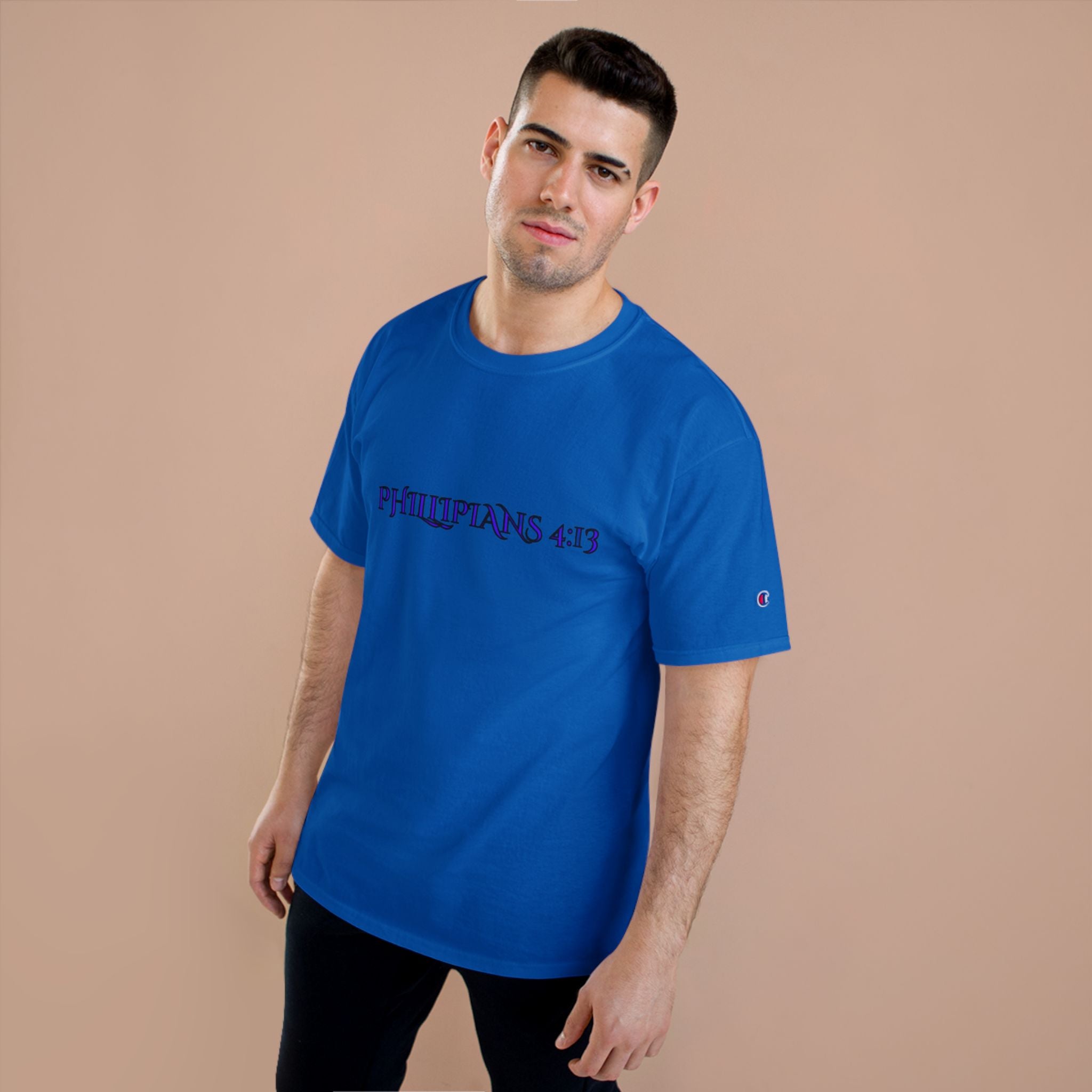 Philippians 4:13 T-Shirt SF&CO- Champion Collab
