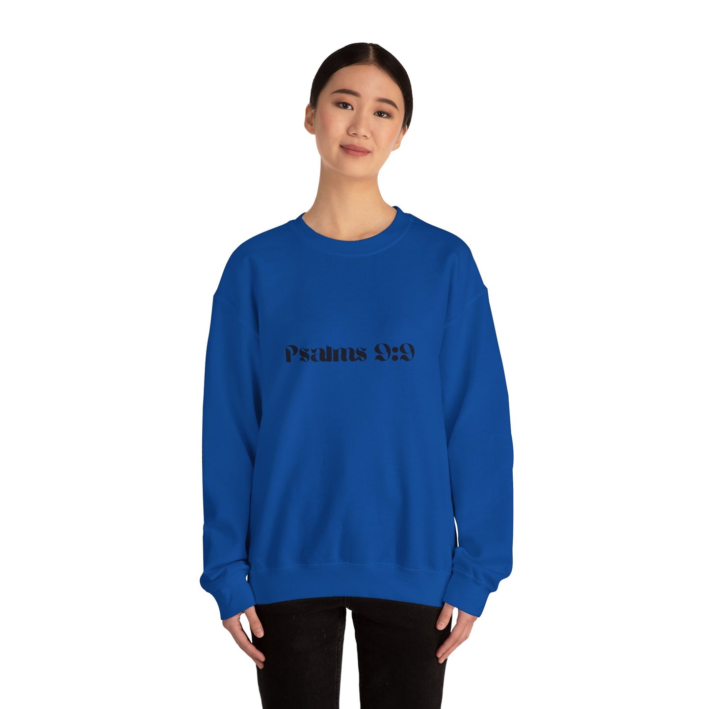 Christian Crewneck Sweatshirt - Falling into Jesus Design