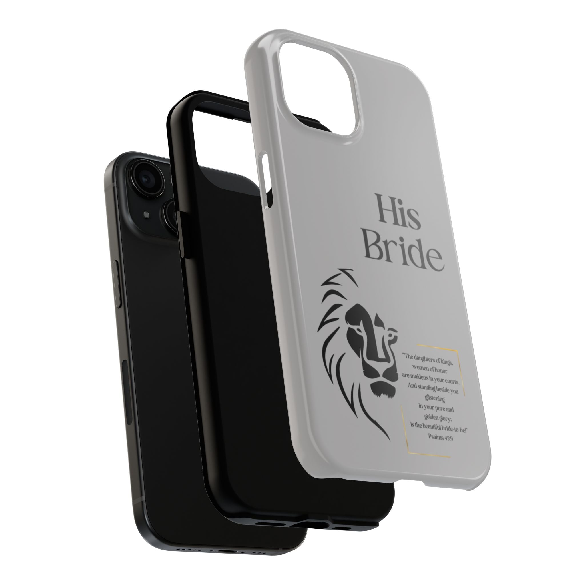 His Bride Lion Phone Case - Inspirational Women's Christian Design