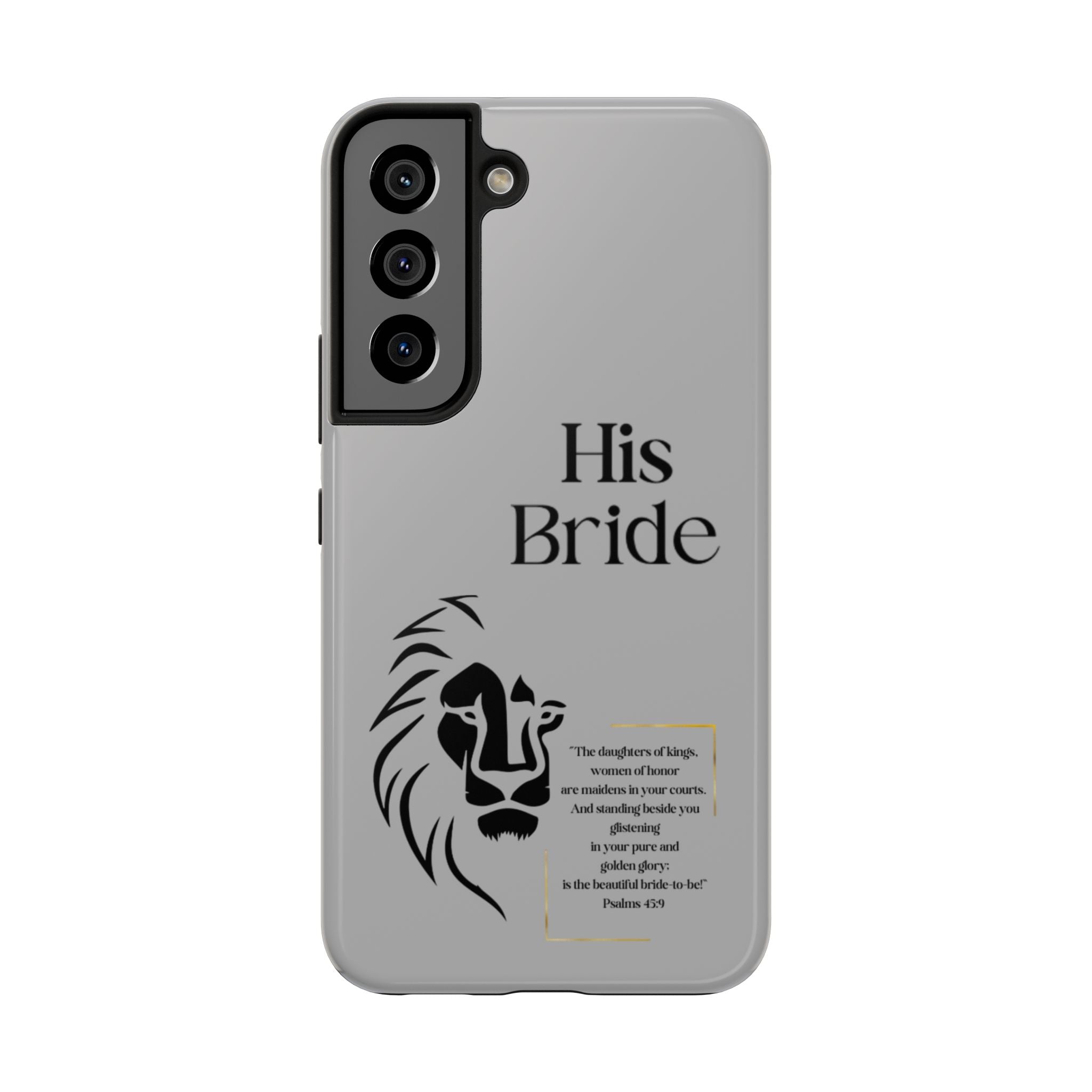 His Bride Lion Phone Case - Inspirational Women's Christian Design