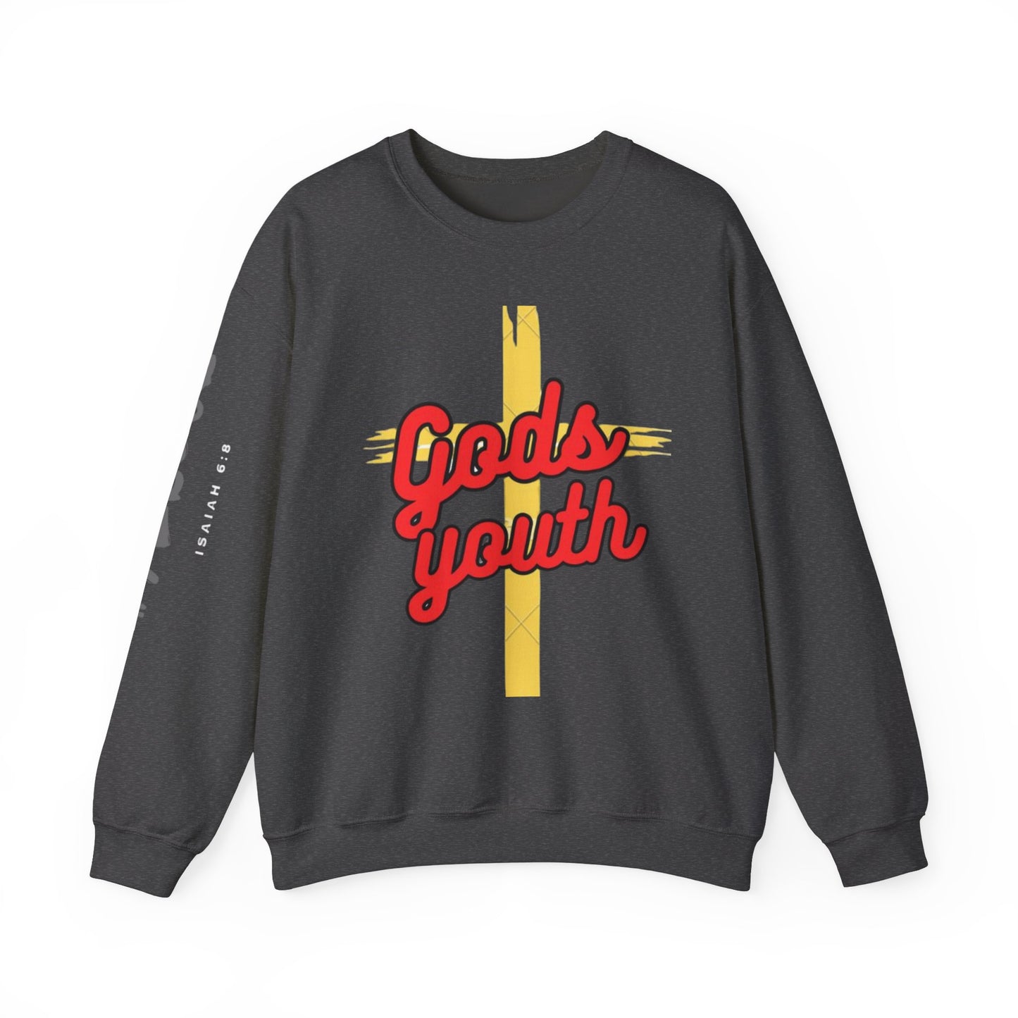 Unisex Sweatshirt - God's Youth X yesgod Collaboration Heavy Blend Crewneck