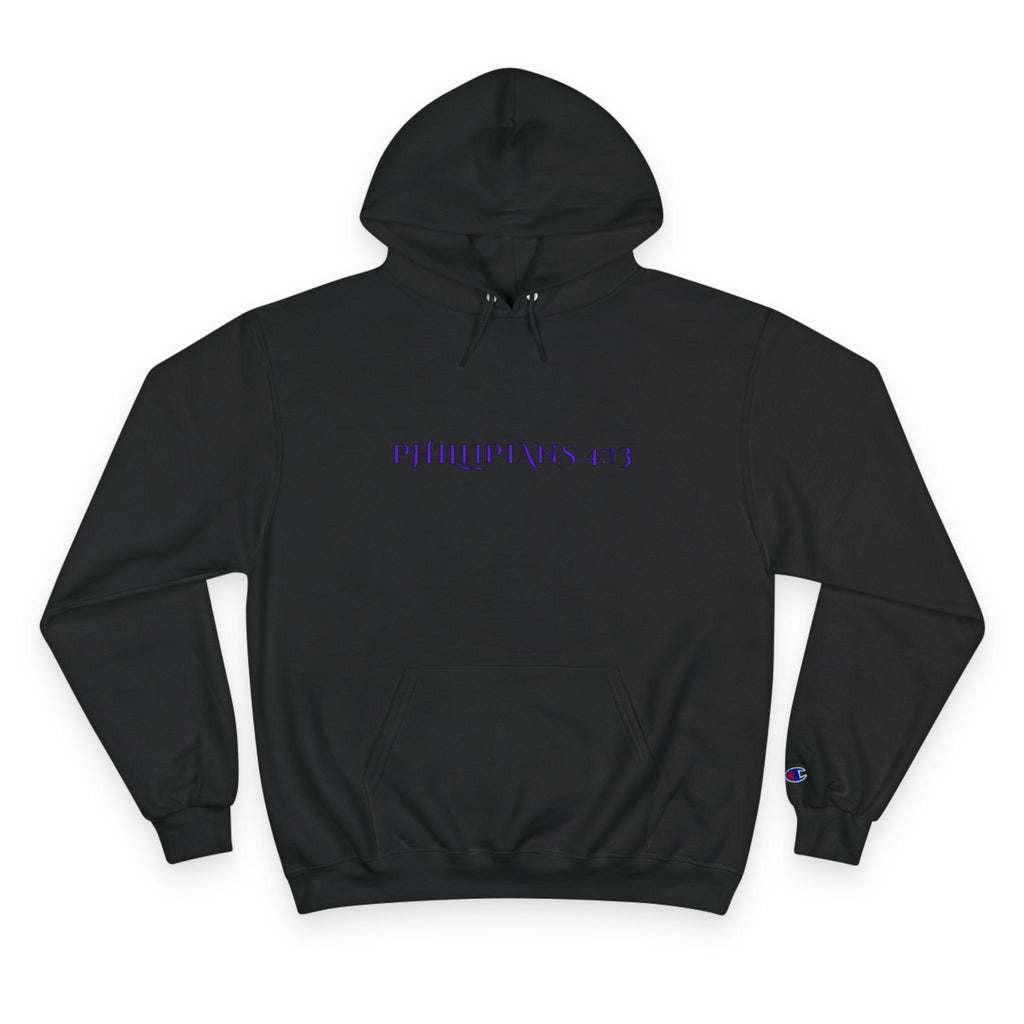 Philippians 4:13 Champion Hoodie — SF&CO Collab