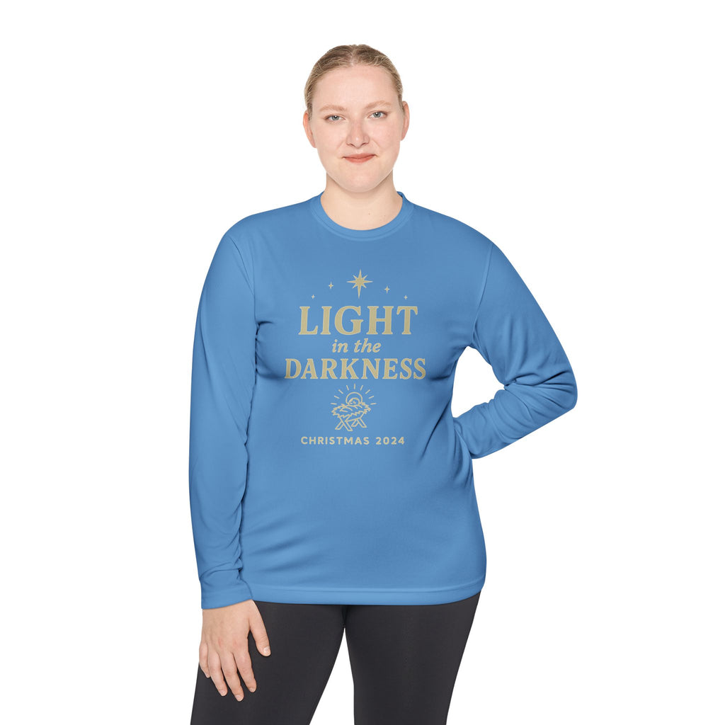 Light in the Darkness Christmas Long Sleeve Tee