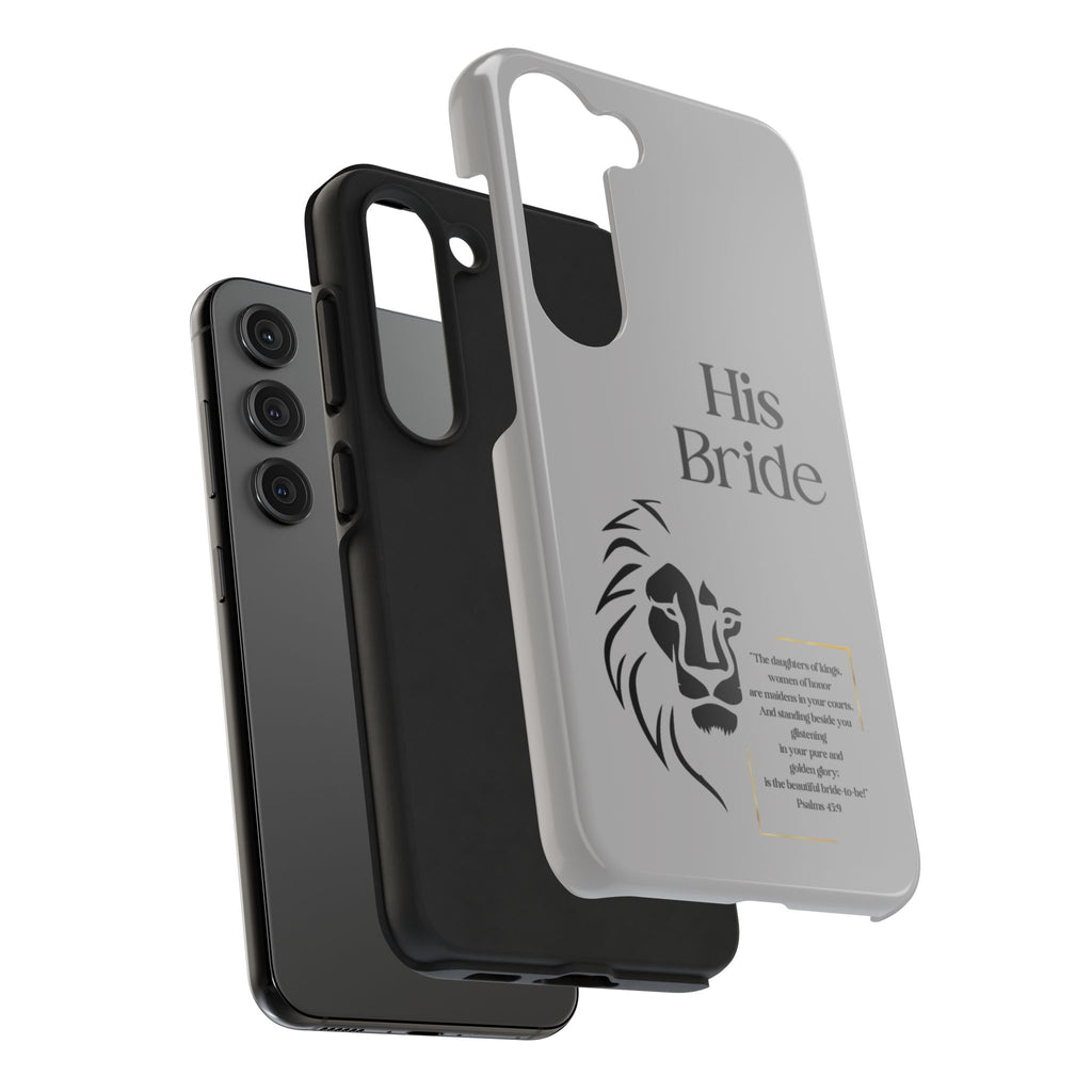 His Bride Lion Phone Case - Inspirational Women's Christian Design