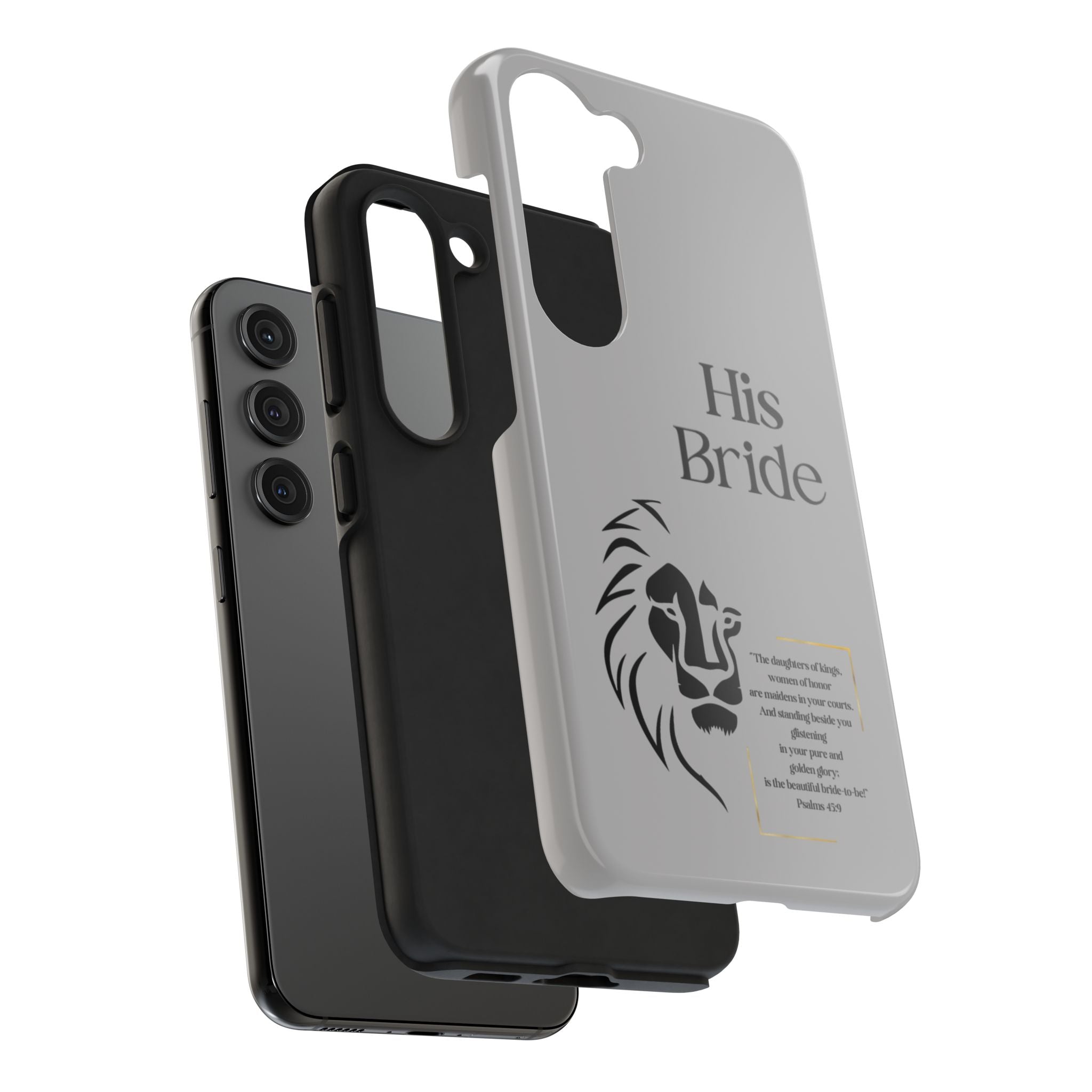 His Bride Lion Phone Case - Inspirational Women's Christian Design