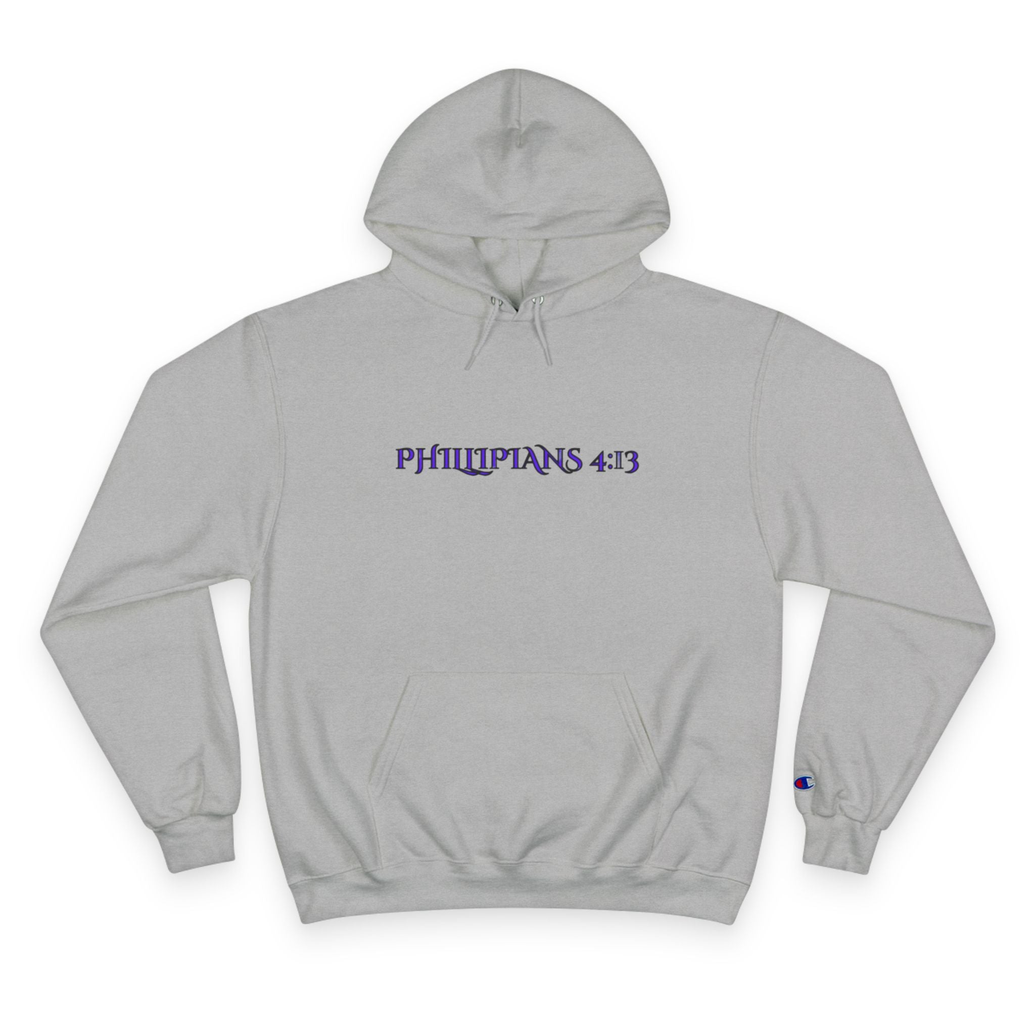 Philippians 4:13 Champion Hoodie — SF&CO Collab
