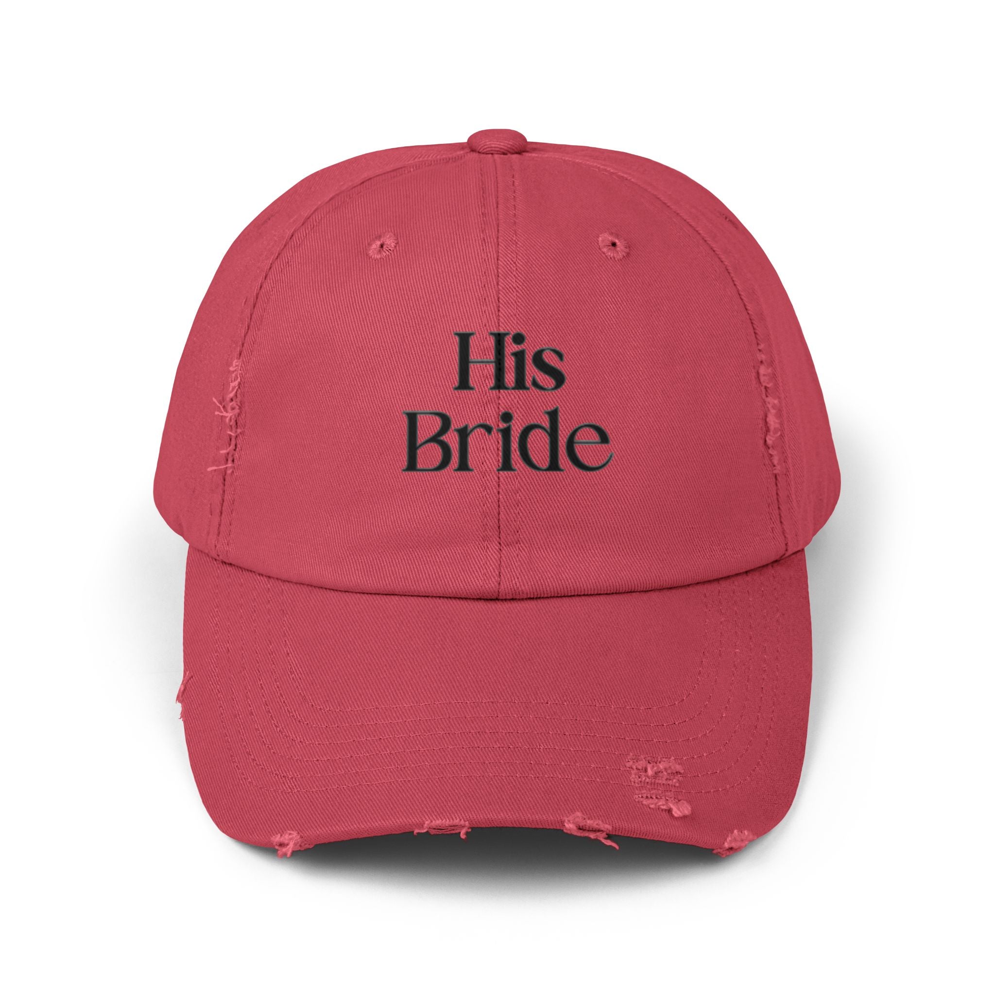 His Bride Unisex Distressed Cap - Christian Women