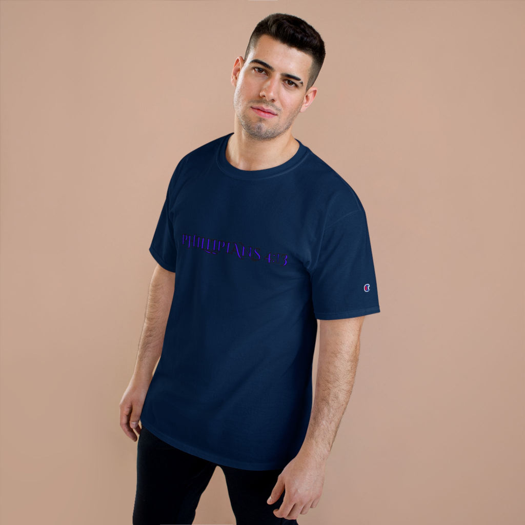 Philippians 4:13 T-Shirt SF&CO- Champion Collab